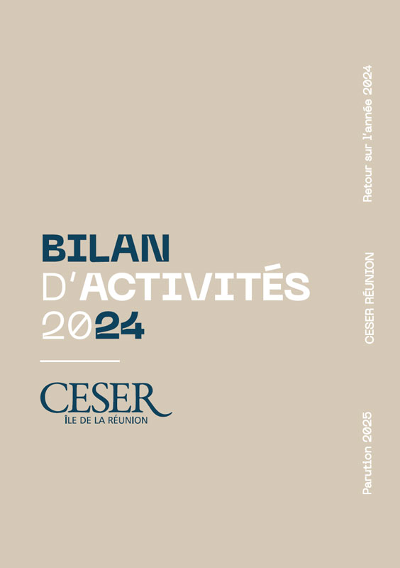 Première de couverture du bilan d'activités