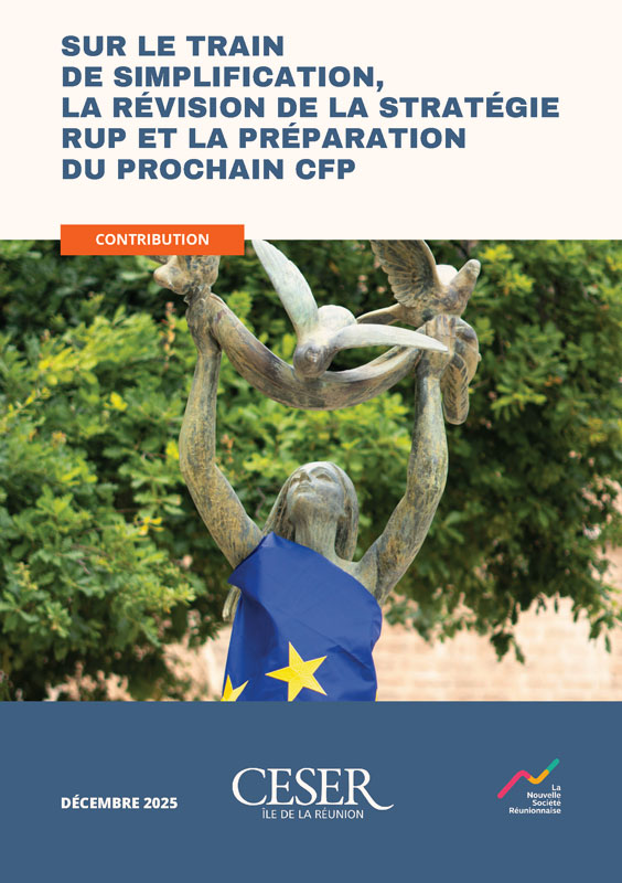 Couverture de la contribution RUP du CESER